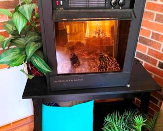 Electric fireplace heater