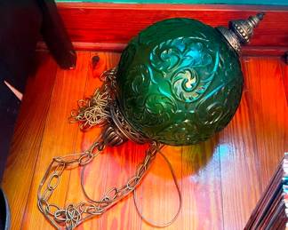 Vintage hanging lamp!