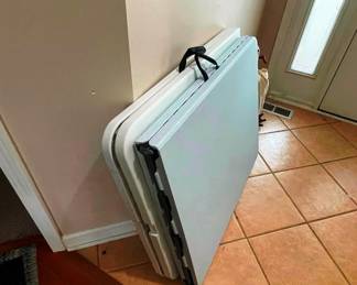 2 PVC tables ready to go!