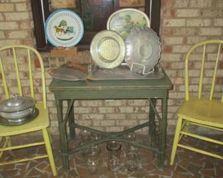 Vintage Hammered Aluminum Pieces