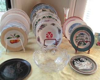 Assorted Vintage China Plates