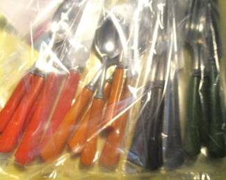 Bakelite Handle Flatware