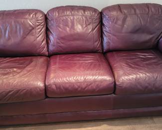 Lazy Boy leather couch