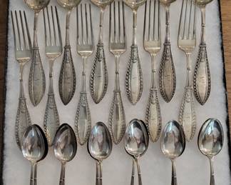 Whiting Indian sterling silver flatware & lots more sterling silver