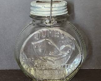 Rare JUMBO peanut bottles jars