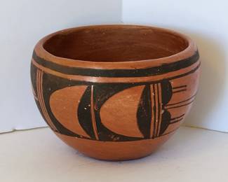 Hopi pot by Lucille Namoki