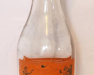 Hard to find Aggies football milk bottle from Colorado State College