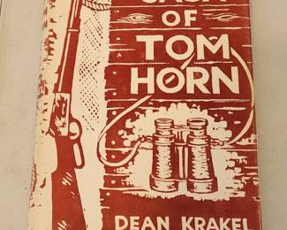 The Saga of Tom Horn Wyoming book and other rare Wyoming books