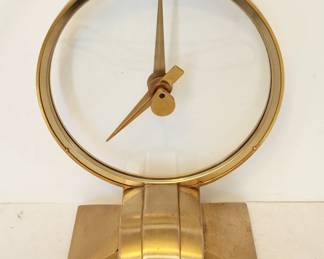 Mid 20th century Jefferson Golden Hour electric clock