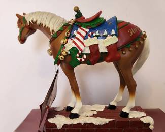 Trail of the Painted Ponies figurines in boxes