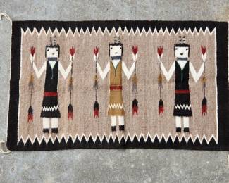 Navajo Yei rug