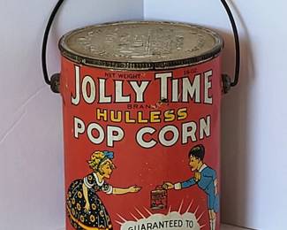 Jolly Tim Popcorn pail 