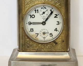 Fr. Mauthe German musical carriage clock