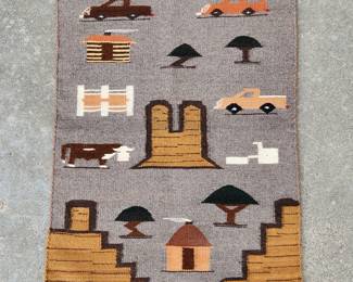 Navajo pictorial rug