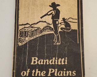 RARE early Sheridan, Wyoming printing of The Banditti of the Plains (The Johnson County War in Wyoming).