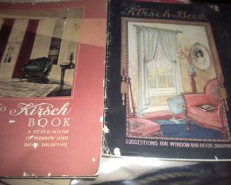 Kirsch drapery books 1930 and other