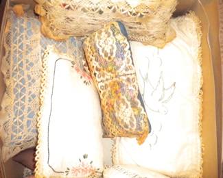 Vintage sachet pillows
