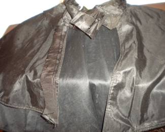 Taffeta early 1900's or earlier mourning cape