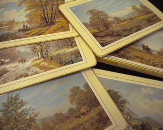 Vintage luncheon mats