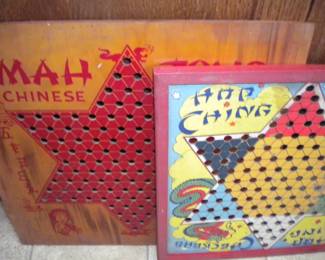 Chinese checker boards