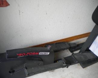 Rebel exercise machine