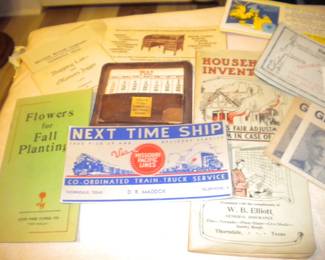Ephemera     LOTS of it