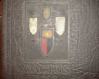 1927 University of Texas Cactus yearbook