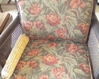 Matching rocker needs caning finished on the sides