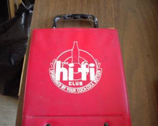 Vintage hi-fi club 45rpm record case