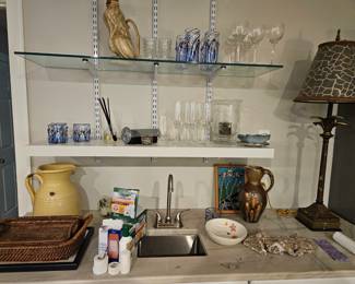 Nice Glassware and Pottery