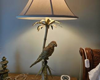 Pair of Parrot Lamps