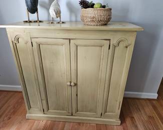 Painted Cabinet 19 deep x 43 wide x 41 tall