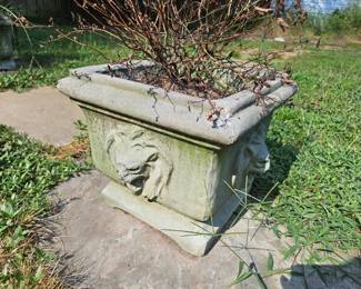 Pair Vintage Cement