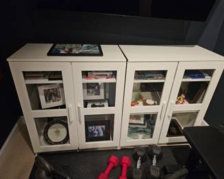 Glass Door Cabinet for Storage