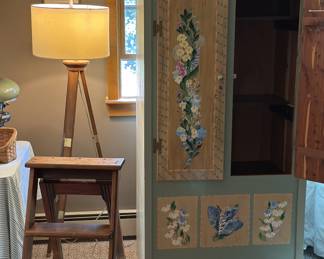 Hand Painted Cabinet 