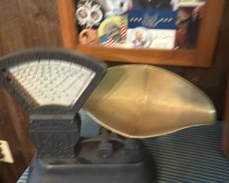 antique candy scale 