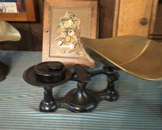 small vintage scale 