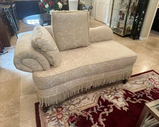 LOVESEAT WITH MATCHING DESIGNER PILLOWS, MINT CONDITION.