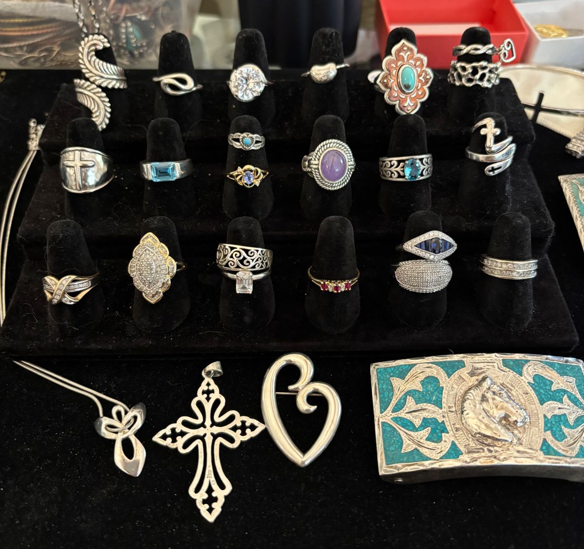 Tiffany Sterling, James Avery Sterling, Mexico Sterling, 10k gold, 14k gold