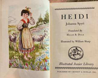 1945 Heidi Book