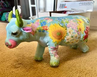 Cow Parade Statue of Liberty