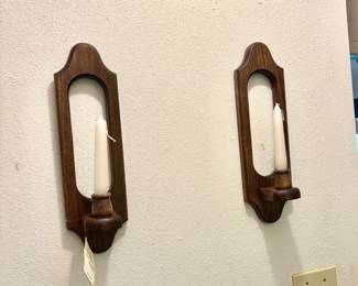 Wood Sconces