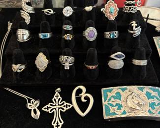 Tiffany Sterling, James Avery Sterling, Mexico Sterling, 10k gold, 14k gold