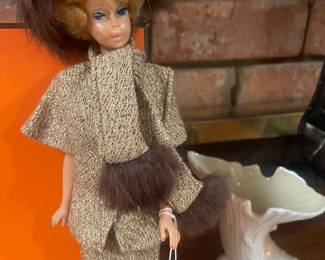 Rare Gold 'n Glamour Vintage Barbie Bubble Hair 1960's