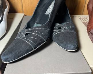 Prevata Suede Heels 