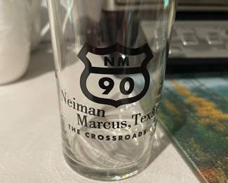 Neiman Marcus Texas 90 juice glasses