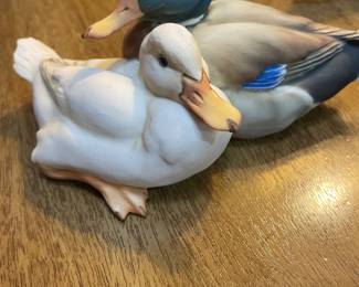 Vintage Mid-Century TAY 'Two-Ducks' Earthenware Figurine-GIUSEPPE TAGLIARIOL TAY