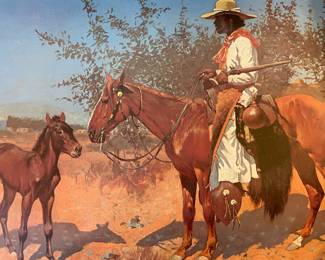 The Sentinel 1889 Remington Print 