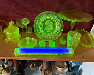 Uranium glass