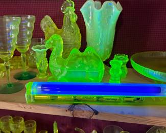 Uranium glass